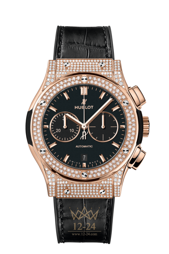 Hublot Chronograph King Gold Pave 541.OX.1181.LR.1704