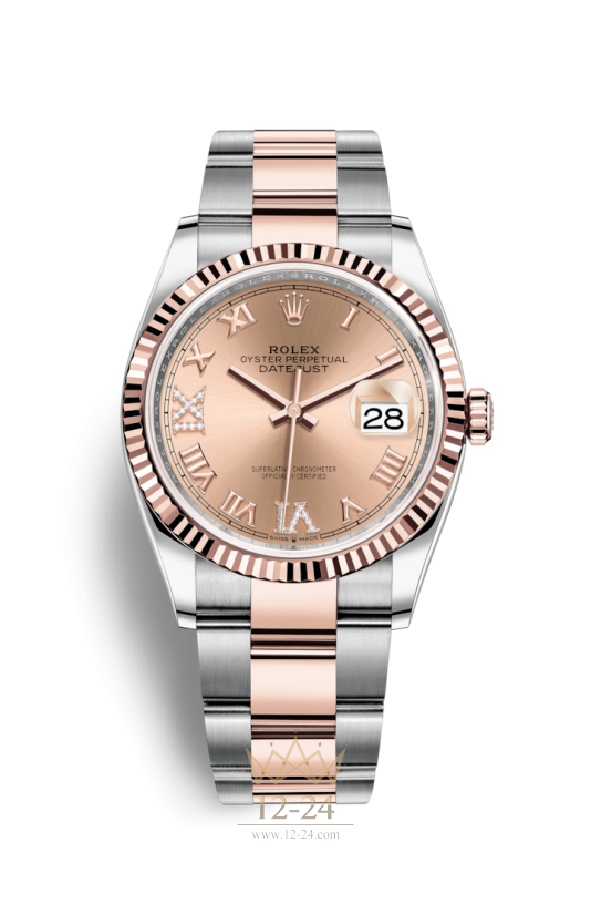 Rolex Oyster 36 мм Steel and Gold Everose 126231-0028