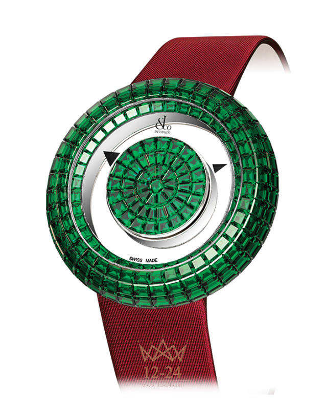 Jacob &amp; Co BRILLIANT MYSTERY BAGUETTE BM526.30.BE.BE.A