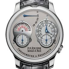 Часы F.P.Journe Chronometre A Resonance FPJ-Co-Souveraine-Resonance-AL-CuirPl — main thumb