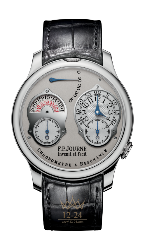 F.P.Journe Chronometre A Resonance FPJ-Co-Souveraine-Resonance-AL-CuirPl