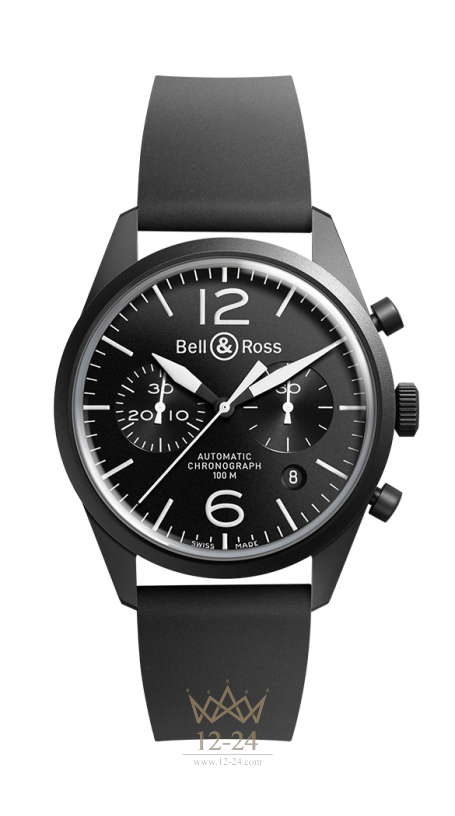 Bell &amp; Ross BR 126 Original Carbon BRV126-BL-CA/SRB