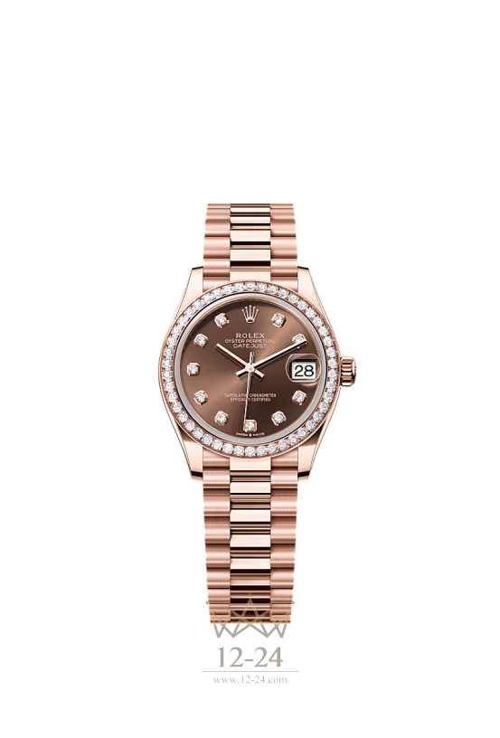 Rolex Oyster 31 мм Gold Everose and Diamonds 278285rbr-0006