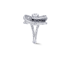 Украшение Graff Swirl Twist Ring Diamond RGR486 — дополнительная миниатюра 2