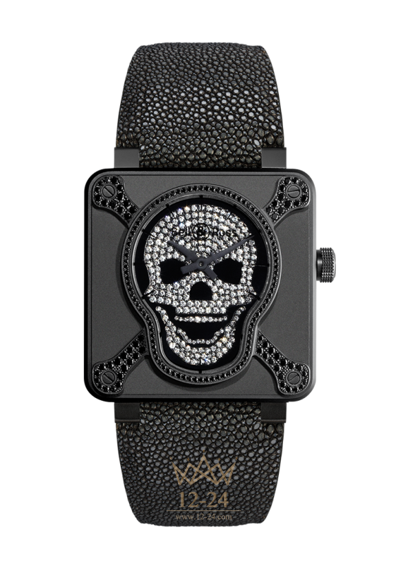 Bell &amp; Ross BR 01 SKULL 415 BR0192-AIRBOR-LGD