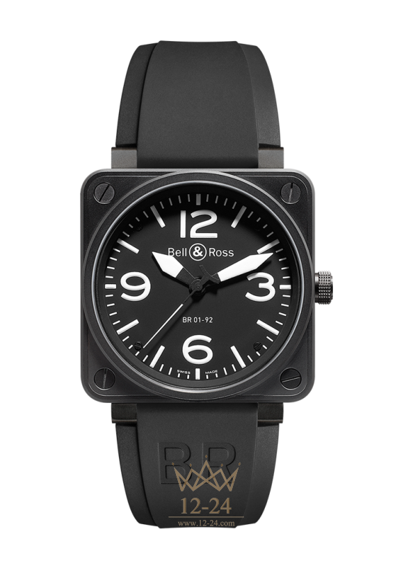 Bell &amp; Ross BR 01-92 CARBON BR0192-BL-CA
