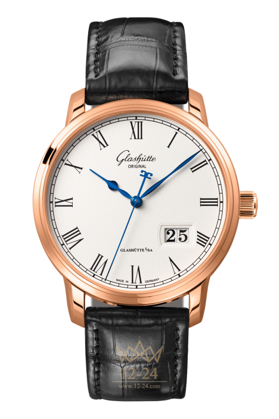 Glashutte Senator Panorama Date «Short clasp» 100-03-32-45-50