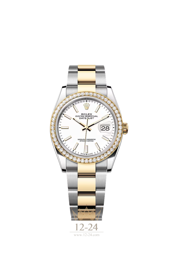 Rolex Oyster 36 мм Steel Yellow gold and Diamonds 126283rbr-0006