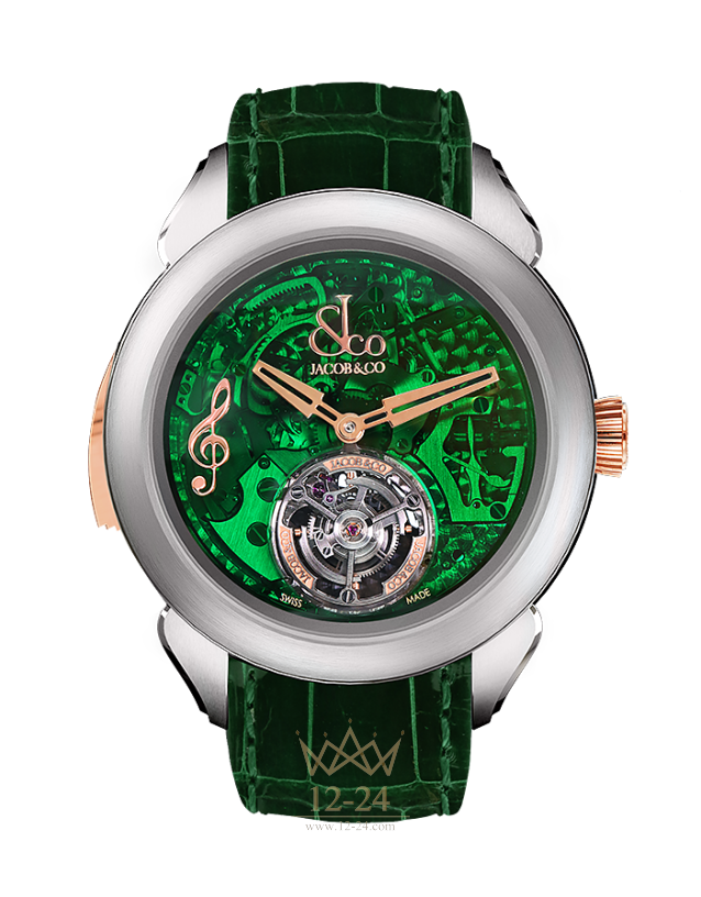 Jacob & Co PALATIAL FLYING TOURBILLON MINUTE REPEATER PT510.40.NS.PG.A