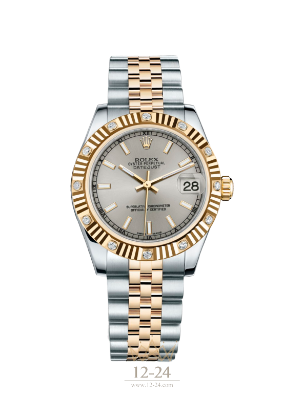 Rolex 31 мм Steel Yellow gold and Diamonds 178313-0013