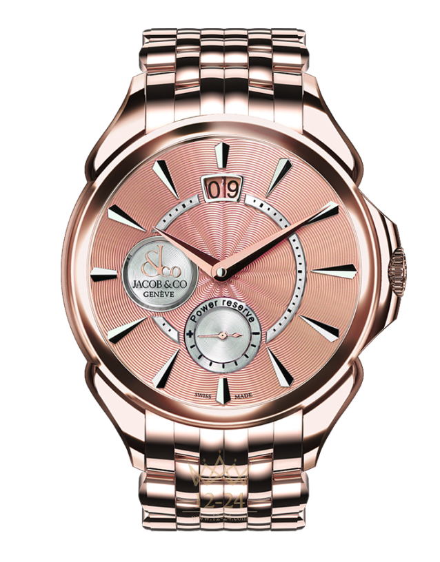 Jacob &amp; Co PALATIAL CLASSIC MANUAL BIG DATE - ROSE GOLD PC400.40.NS.NB.A40AA