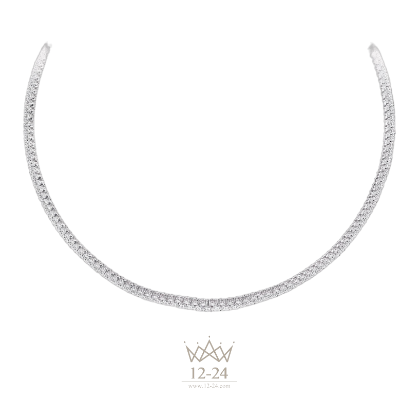 Graff Triple Row Diamond Necklace RGN712_GN9500