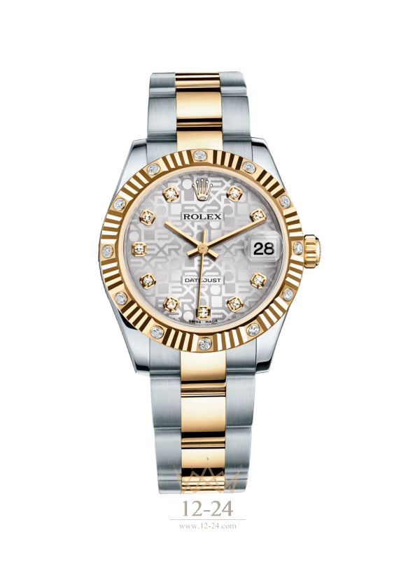 Rolex 31 мм Steel Yellow gold and Diamonds 178313-0034