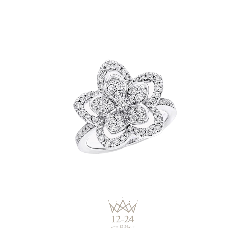 Graff Wild Flower Diamond Ring RGR846