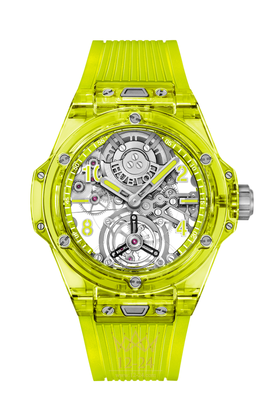 Hublot Tourbillon Automatic Yellow Neon Saxem 429.JY.0120.RT