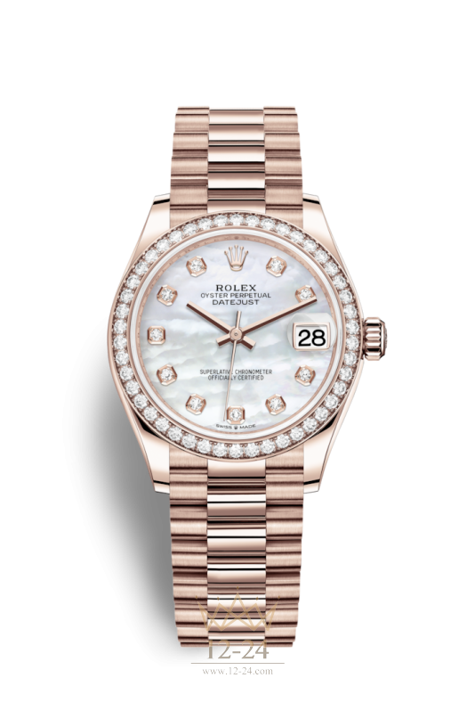 Rolex Oyster 31 мм Gold Everose and Diamonds 278285rbr-0005