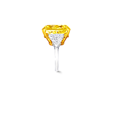 Украшение Graff Radiant Cut Yellow and White Diamond Ring GR28796 — дополнительная миниатюра 2
