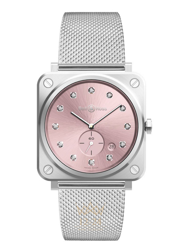 Bell &amp; Ross BR S Novarosa Diamonds BRS-PK-ST-DIA/SST