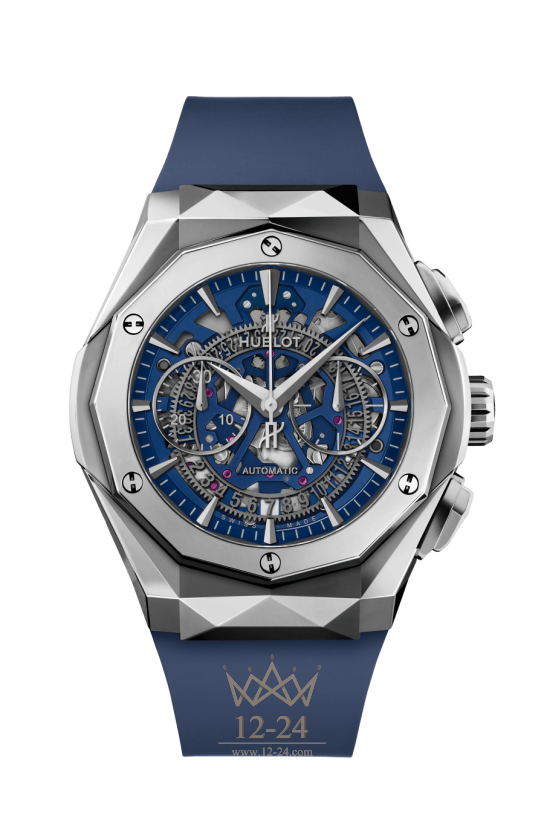 Hublot Aerofusion Chronograph Orlinski Titanium Blue-45 мм 525.NX.5170.RX.ORL21