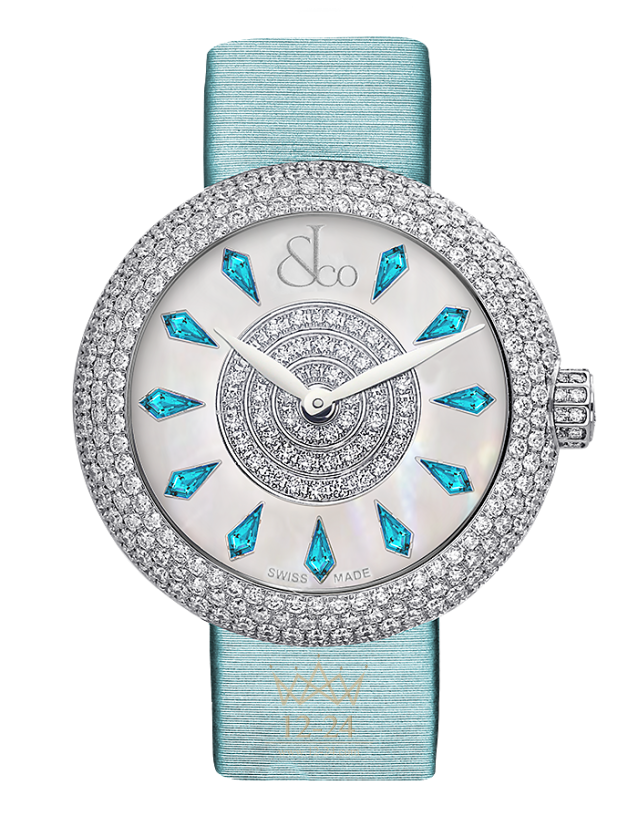 Jacob &amp; Co BRILLIANT HALF PAVE BQ030.10.RH.KG.A