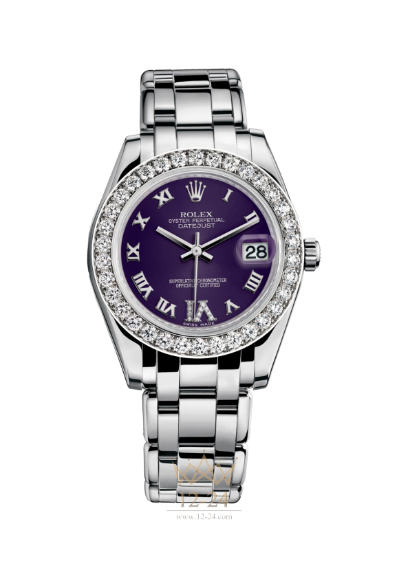Rolex 34 мм White Gold and Diamonds 81299-0040