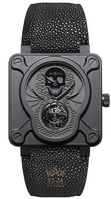 Bell &amp; Ross BR 01 Tourbillon Skull BR01-TOURB-AIRBORN