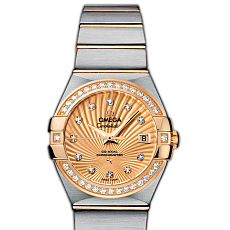 Часы Omega Co-Axial 27 мм 123.25.27.20.58.001 — дополнительная миниатюра 1
