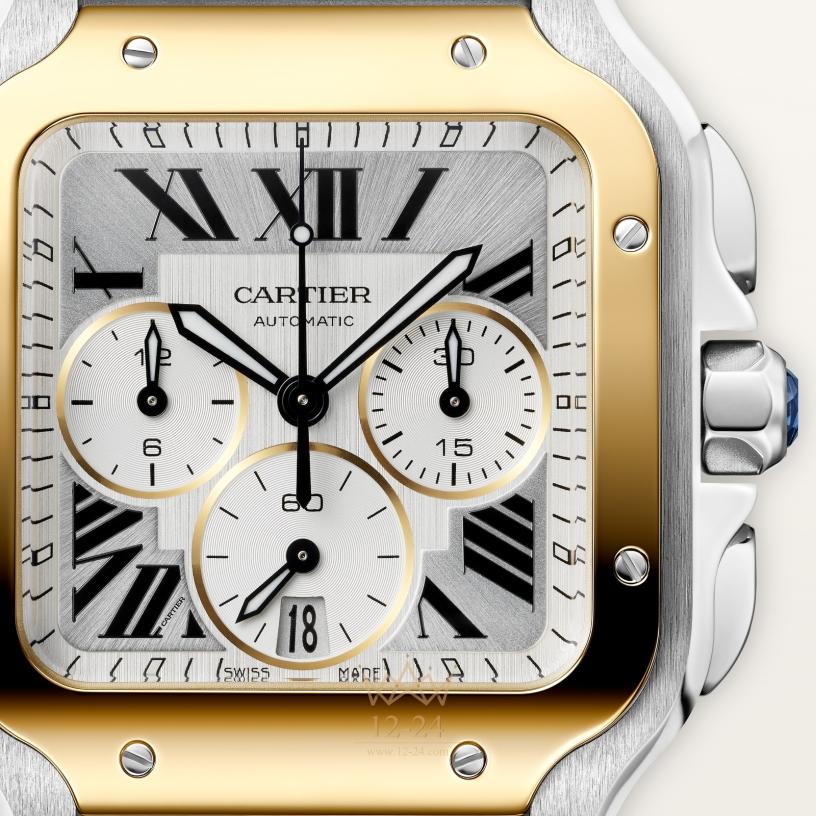 Cartier Santos de Cartier 47.5 мм x 37.7 мм W2SA0035