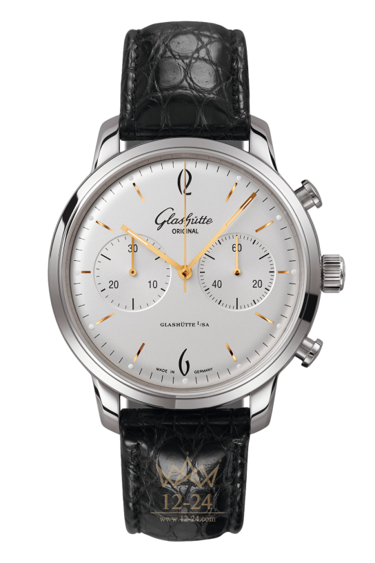 Glashutte Sixties Chronograph 1-39-34-03-22-04