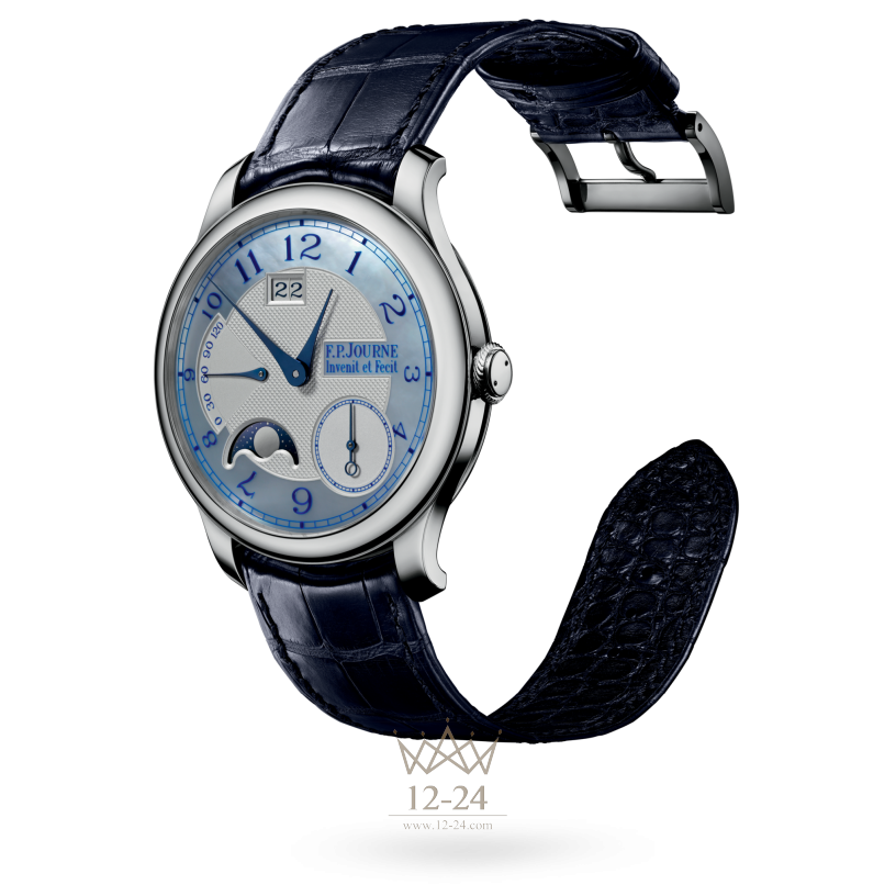 F.P.Journe Collection Boutique Nacre FPJ-Co-ExclusivePieces-CBN-AutomatLune-AL-CuirPl