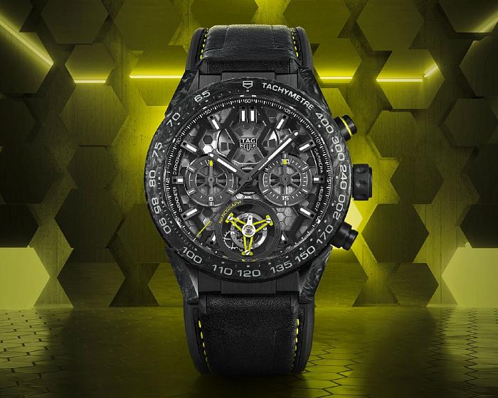 Новые Carrera Calibre Heuer 02T Tourbillon Nanograph от TAG Heuer
