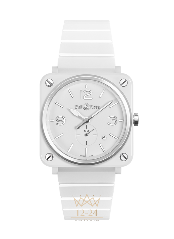 Bell & Ross BR S WHITE CERAMIC BRS-WH-CES/SCE