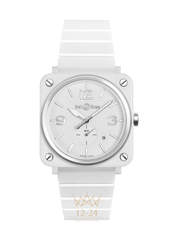 Bell &amp; Ross BR S WHITE CERAMIC BRS-WH-CES/SCE