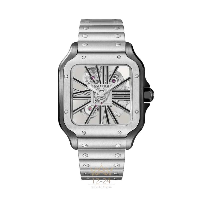 Cartier Santos Skeleton Large Model WHSA0027