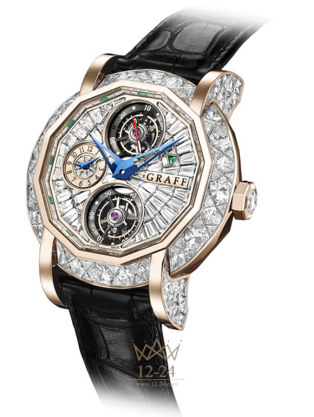 Graff MasterGraff Double Tourbillon GMT 47mm MG47DTPGDD