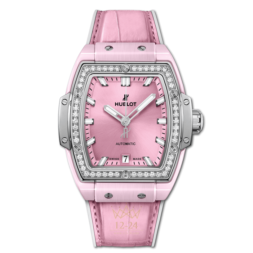 Hublot Pink Ceramic Titanium Diamonds 39 mm 665.RN.891P.LR.1204