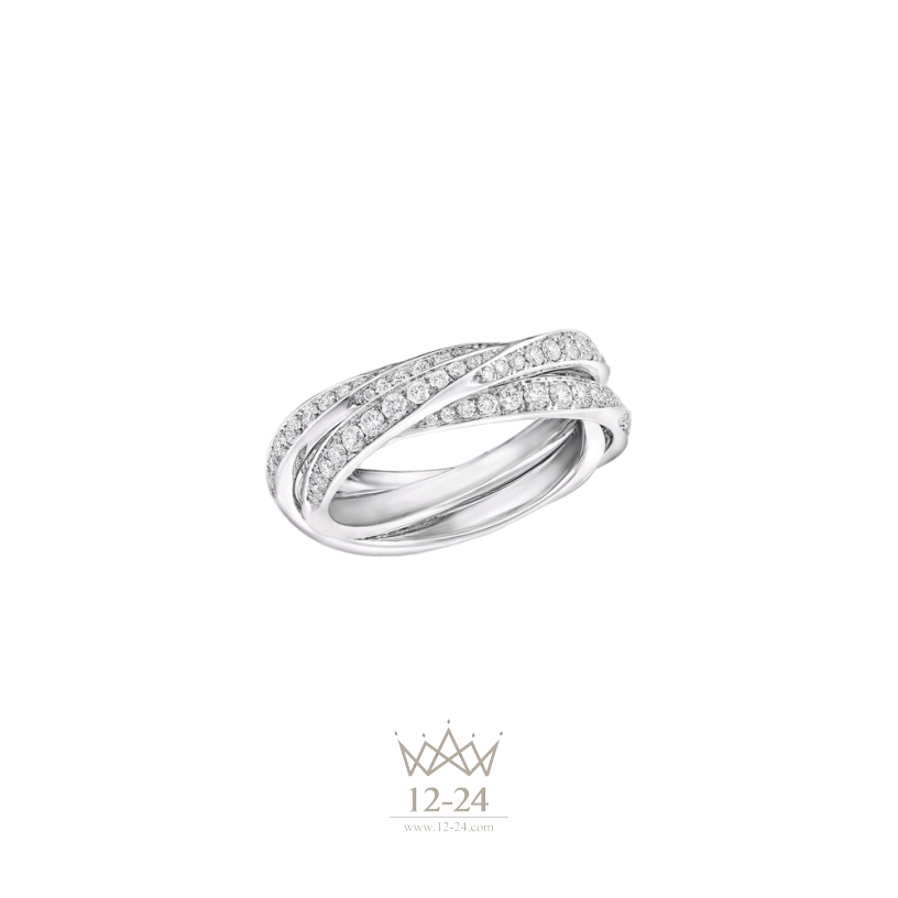Graff Triple Spiral Pavé Diamond Ring RGR810ALL_RGR812