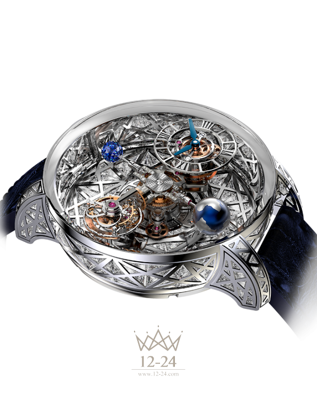 Jacob &amp; Co Astronomia Meteorite Triangle Diamonds AT800.30.HD.HD.A