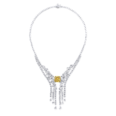 Украшение Graff Yellow and White Diamond Necklace GN8494 — дополнительная миниатюра 1