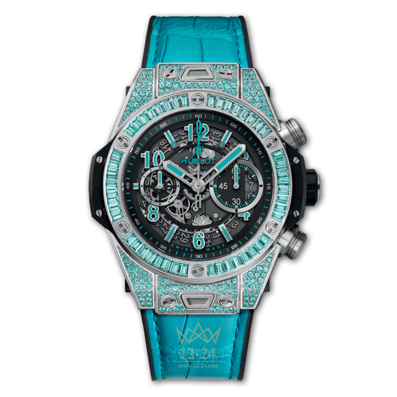 Hublot Unico White Gold Paraiba 411.WX.1179.LR.0919