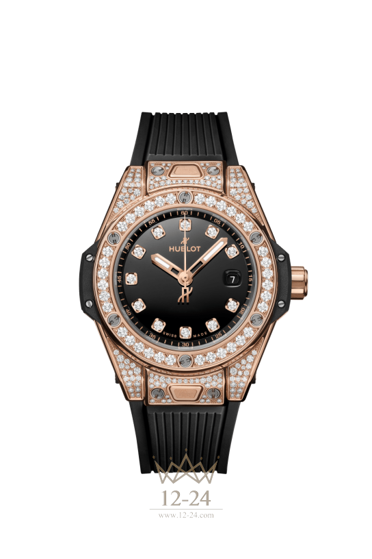 Hublot One Click King Gold Pavé 485.OX.1280.RX.1604