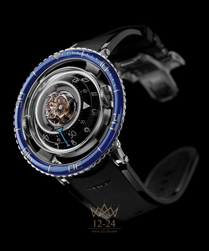 MB&amp;F Horological Machine No.7 Aquapod Ti Blue 70.TSL.B