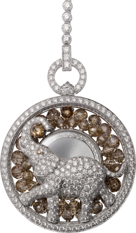Cartier Pocket watch Hidden Time Motive «Elephant» HPI00665