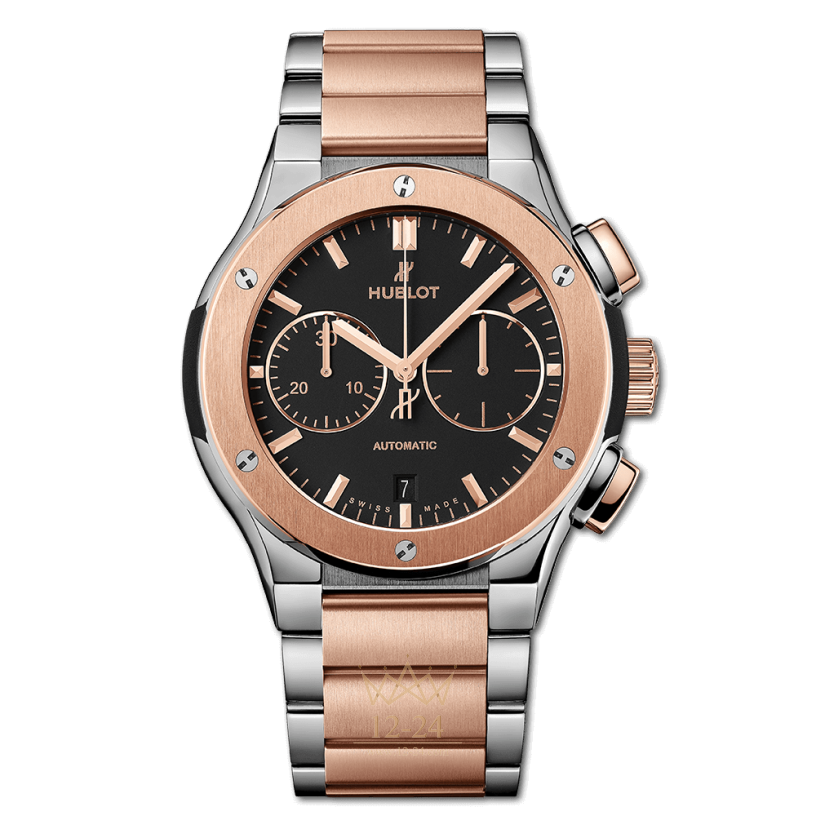 Hublot Chronograph Integrated Racelet Titanium King Gold 520.NO.1180.NO