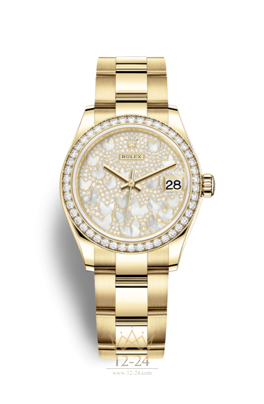 Rolex Oyster 31 мм Yellow Gold and Diamonds 278288rbr-0010