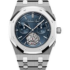 Часы Audemars Piguet Audemars Piguet Royal Oak Extra-Thin Selfwinding Flying Tourbillon Chronograph (RD#5) Ref. 26545XT.OO.1240XT.01 26545XT.OO.1240XT.01 — основная миниатюра