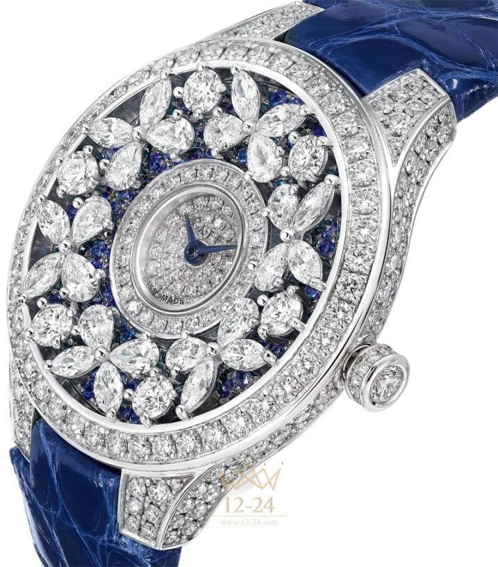 Graff Classic Butterfly Diamond and Sapphire Watch BF33WGDS