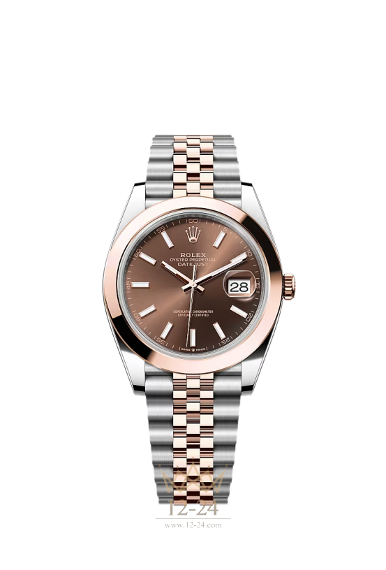 Rolex Steel and Everose Gold 41 мм 126301-0002