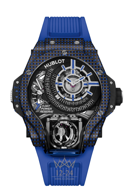 Hublot MP-09 Tourbillon Bi-Axis Blue 3d Carbon 909.QDB.1120.RX