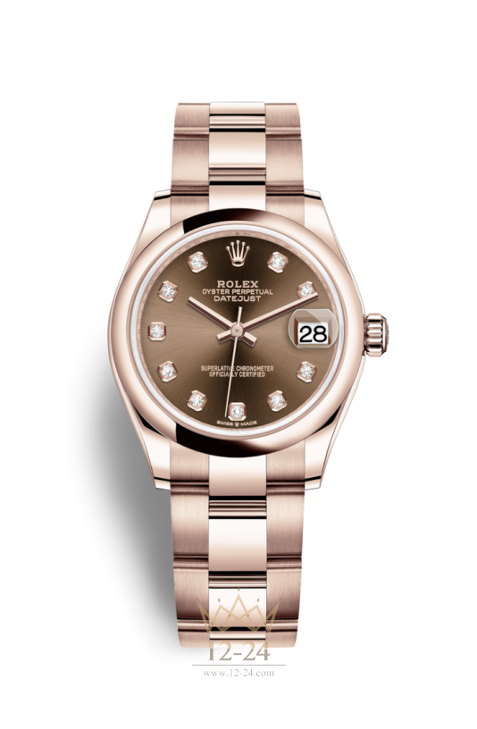 Rolex Oyster 31 мм Gold Everose 278245-0015